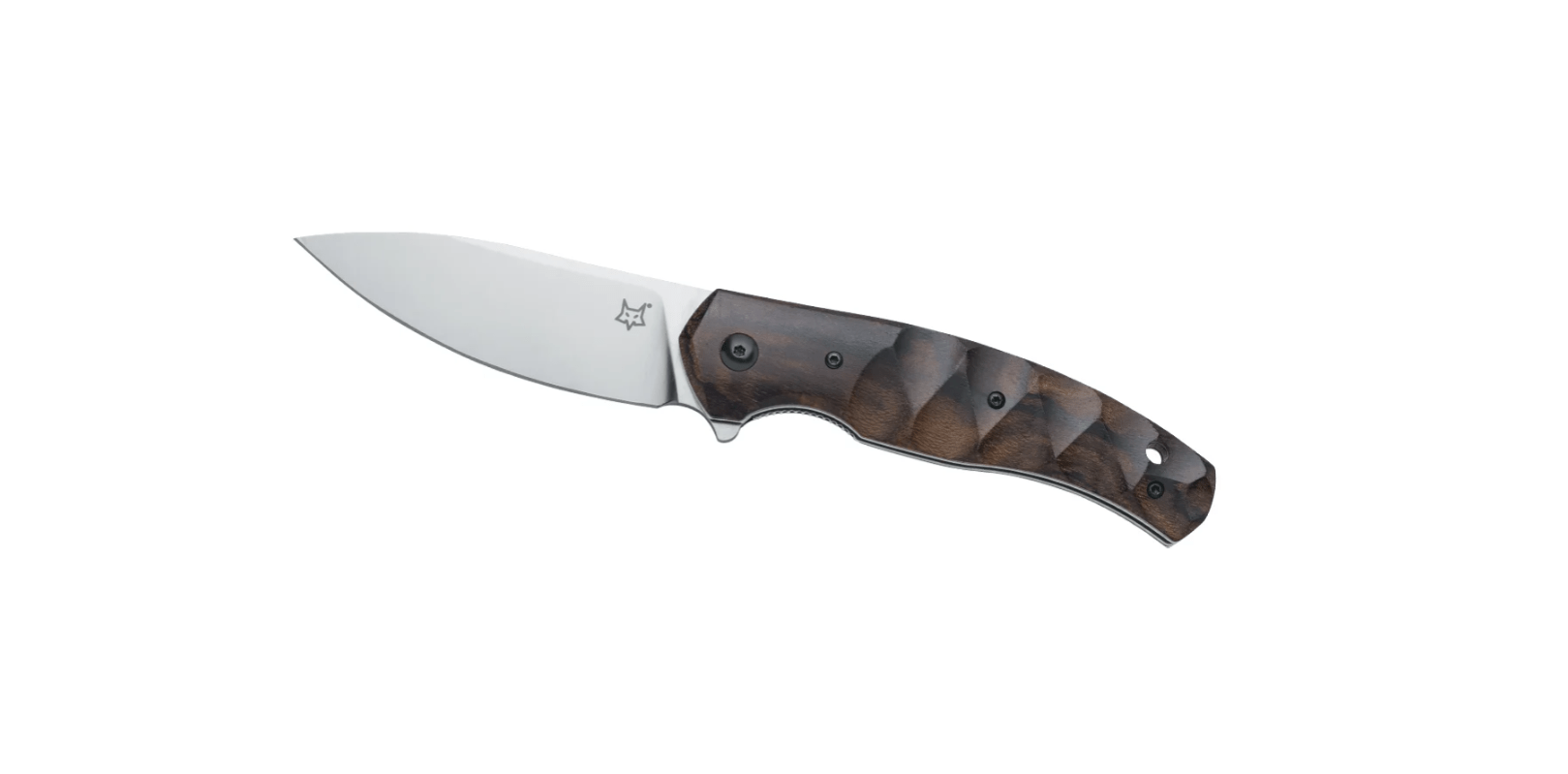 FOX Knives FX-308 ZW Ziggy vreckový lovecký nôž 8 cm, drevo Ziricote