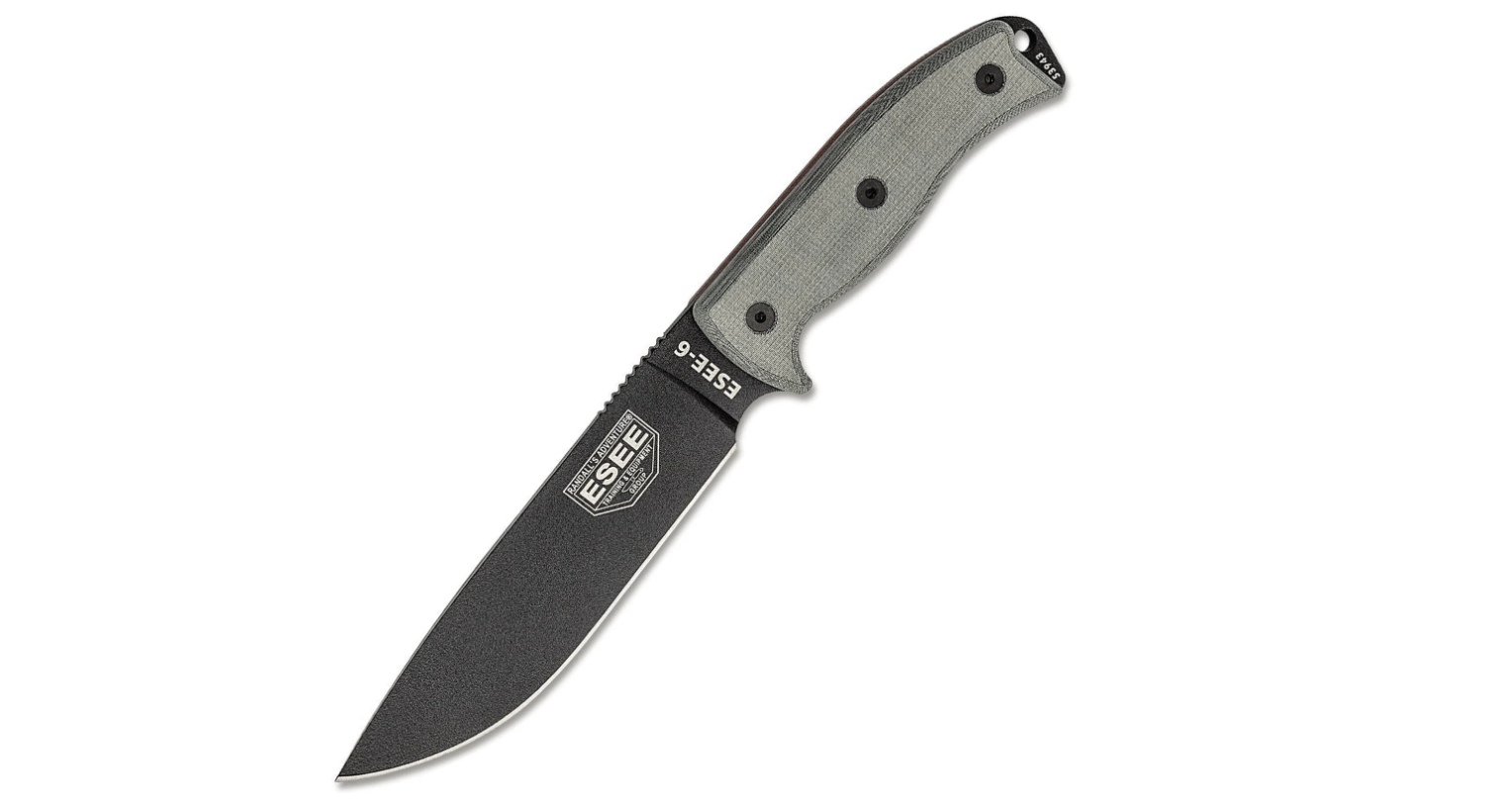E-shop ESEE ESEE-6P-OD všestranný nôž 16,5cm, čierna, zelená, Micarta, puzdro