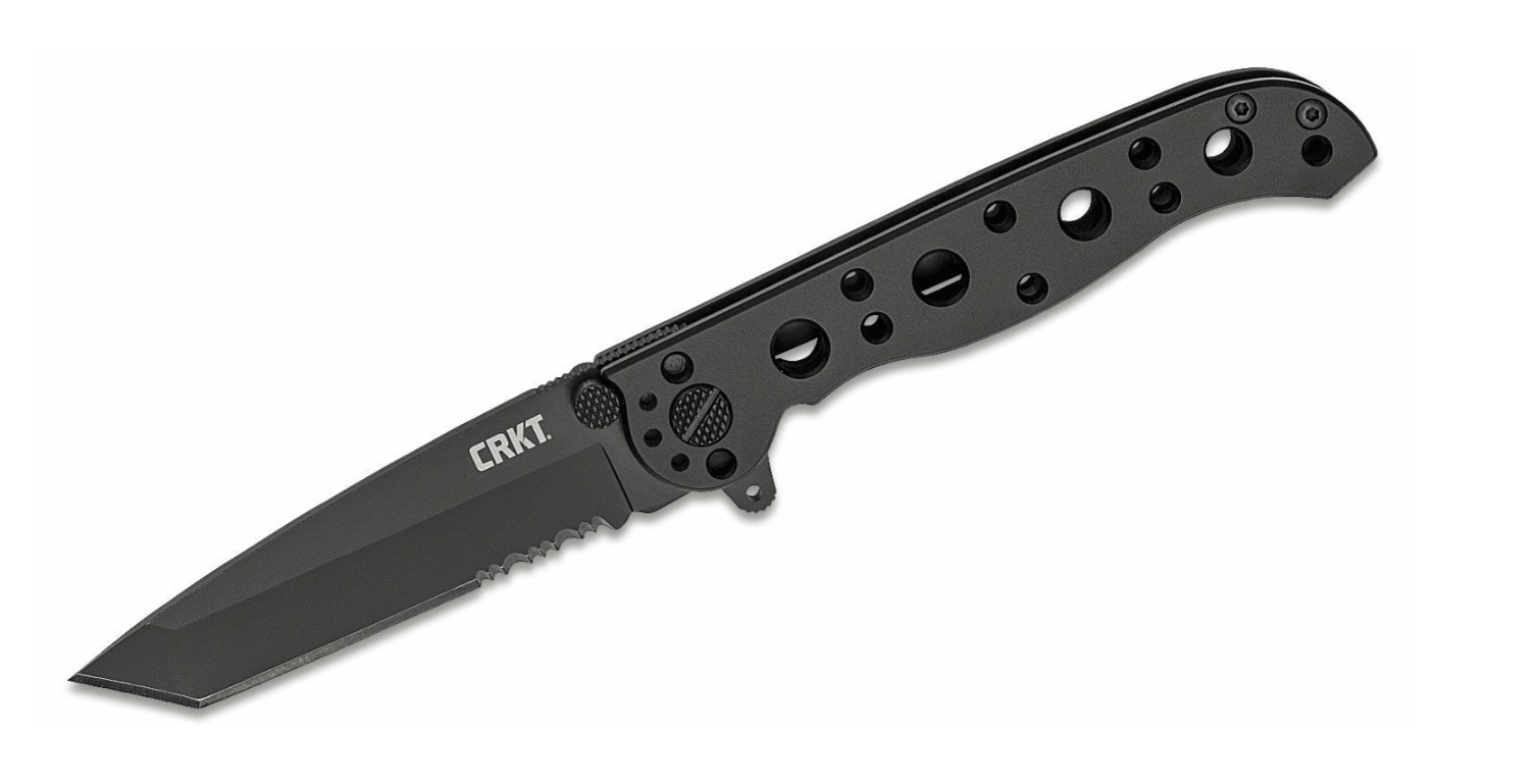 E-shop CRKT CR-M16-10KS M16® - 10KS taktický vreckový nôž 7,6 cm, celočierny, nerezová oceľ