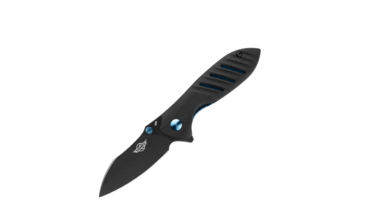 E-shop Oknife Mini Drever (Black) vreckový nôž 6,4 cm, celočierny, G10