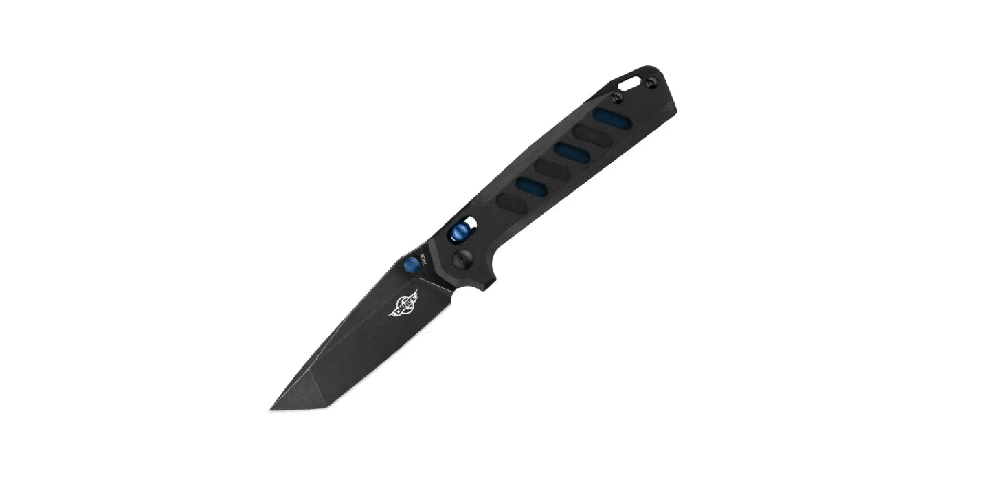 E-shop Oknife Rubato (Black) vreckový nôž 8,7 cm, celočierny, G10
