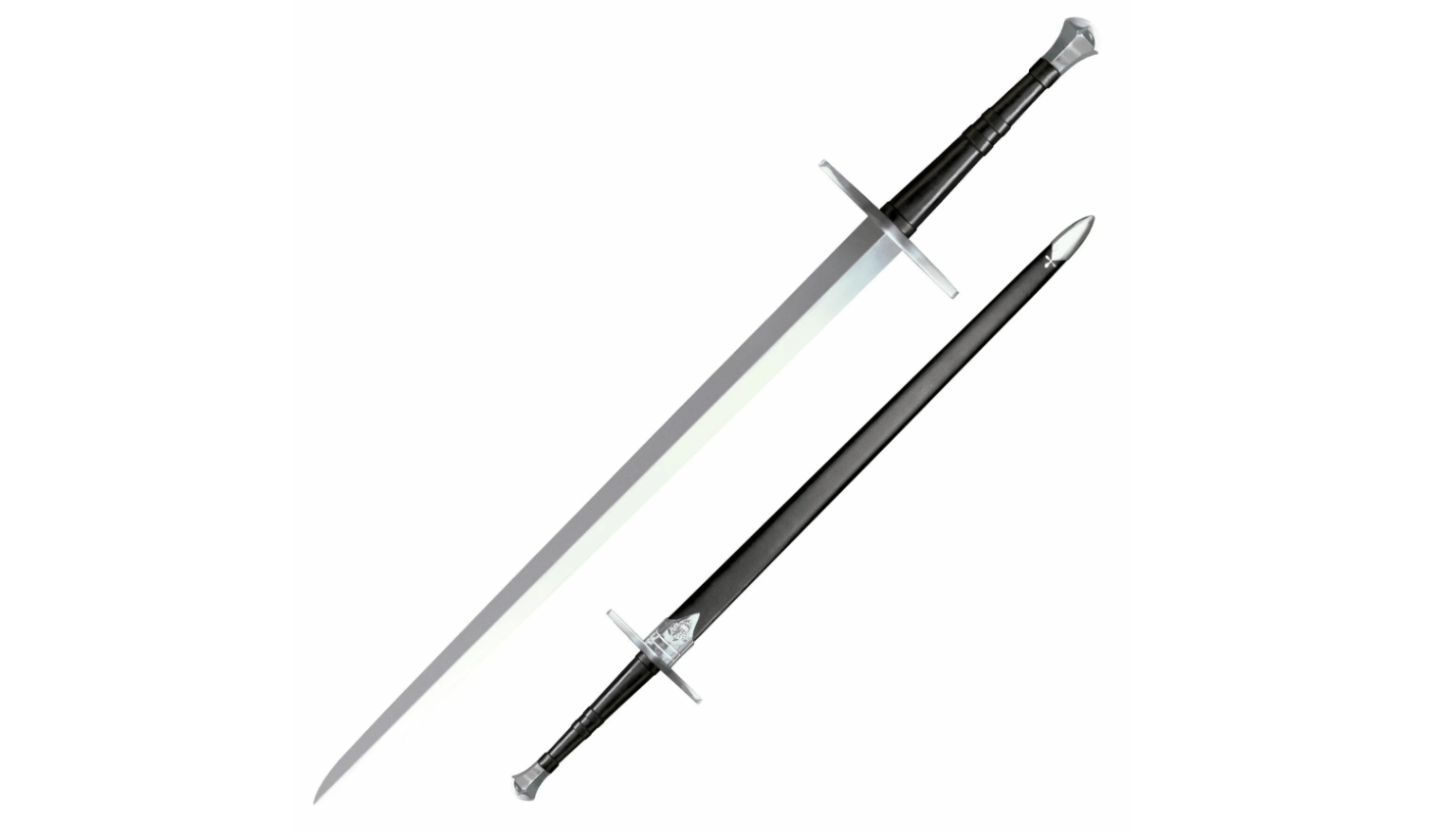 E-shop Cold Steel 88HNH Hand-and-a-Half Sword meč 85 cm, drevo, koža, kožené puzdro
