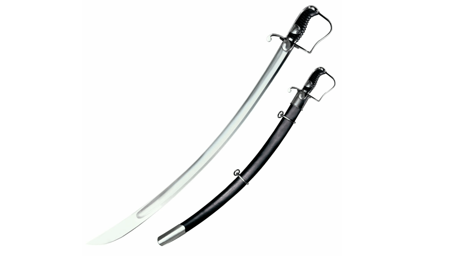 E-shop Cold Steel 88S 1796 Light Cavalry Saber zberateľská šabľa 83,8 cm, koža, kožené puzdro