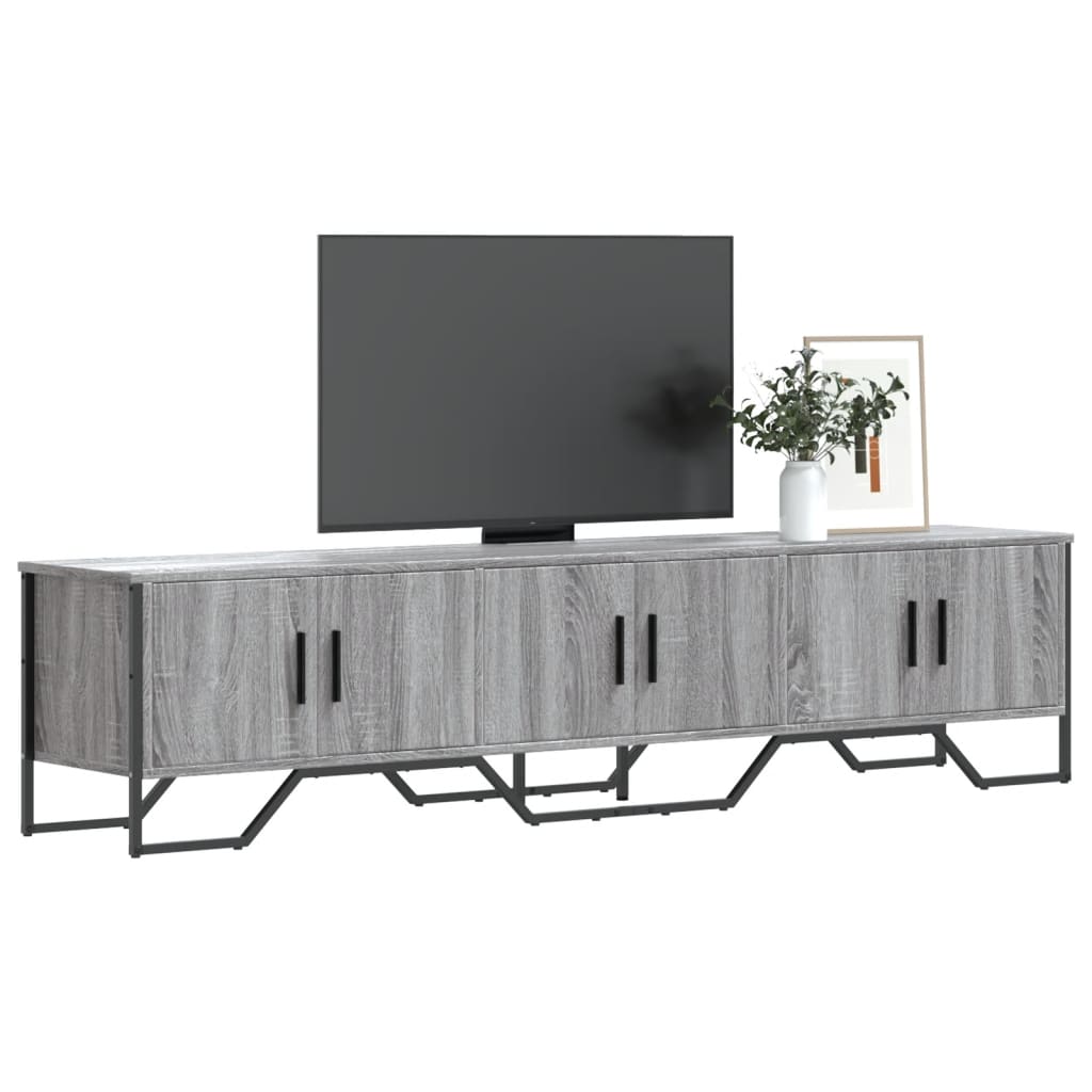 E-shop Multidom TV skrinka sivý dub sonoma 180x34x41 cm kompozitné drevo
