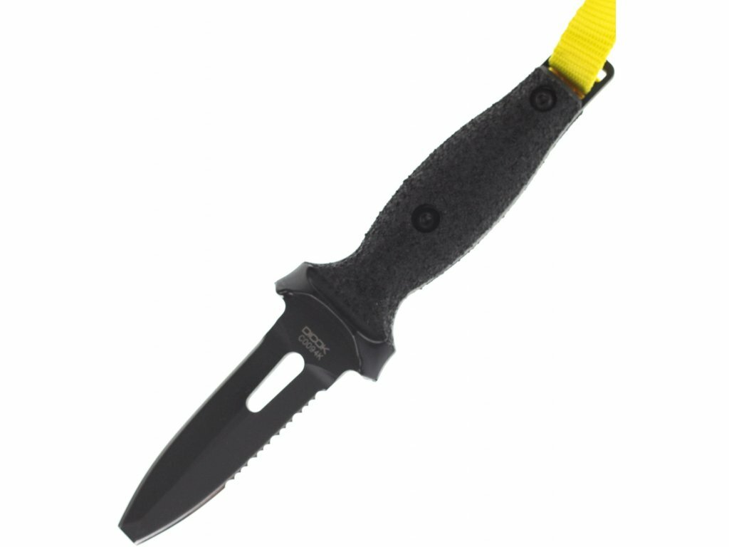 Extrema Ratio 04.1000.0318/BLK DICOK BLACK potápačský nôž 8 cm, čierna, FRN, pracka, puzdro