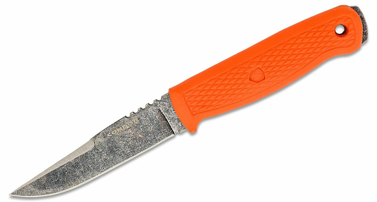 E-shop Condor CTK3951-4.2HC BUSHGLIDER ORANGE vonkajší nôž 10,7 cm, oranžová, polypropylén, puzdro