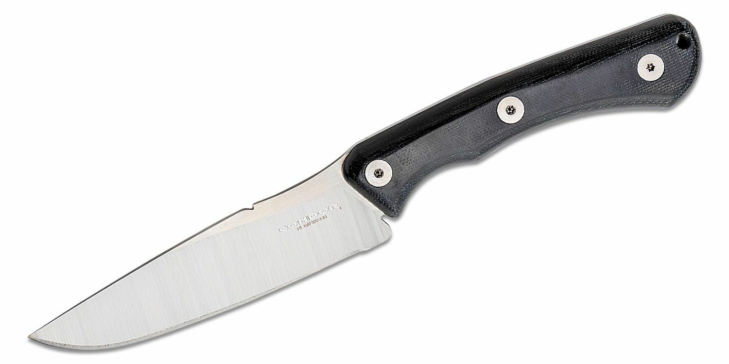 E-shop Condor CTK2843-4.5SK SPORT X.E.R.O. DART vonkajší nôž 11,5 cm, čierna, Micarta, puzdro Kydex