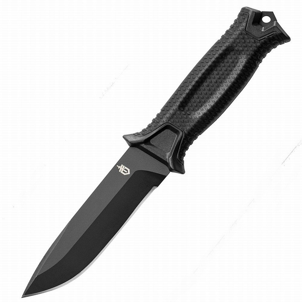 E-shop Gerber 31-003654 Strongarm outdoorový nôž 12,2 cm, celočierna, FRN, plastové puzdro
