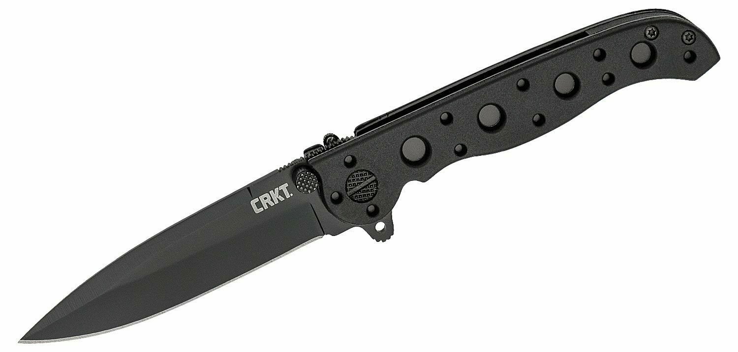 E-shop CRKT CR-M16-01KZ M16® - 01KZ SPEAR POINT BLACK vreckový nôž 7,6 cm, celočierny, GRN
