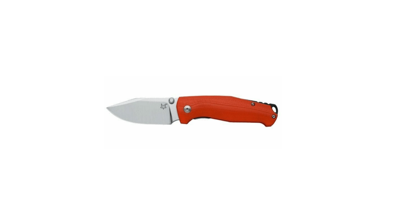 E-shop FOX Knives FX-523 OR TUR vreckový nôž 7,6 cm, oranžová, G10