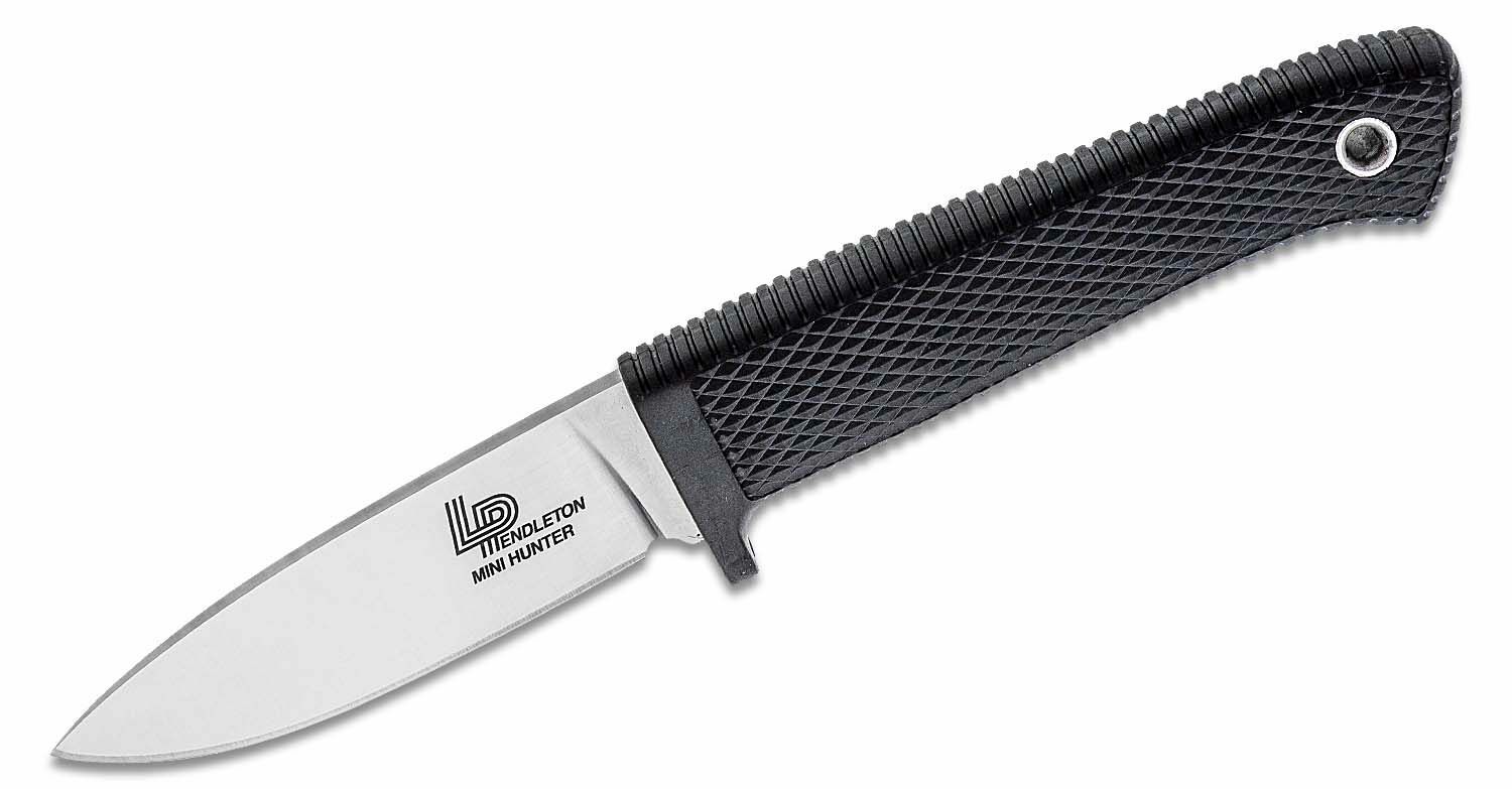 E-shop Cold Steel 36LPMF Pendleton Mini Hunter lovecký nôž 7,6 cm, čierna, Kray-Ex, puzdro Secure-Ex