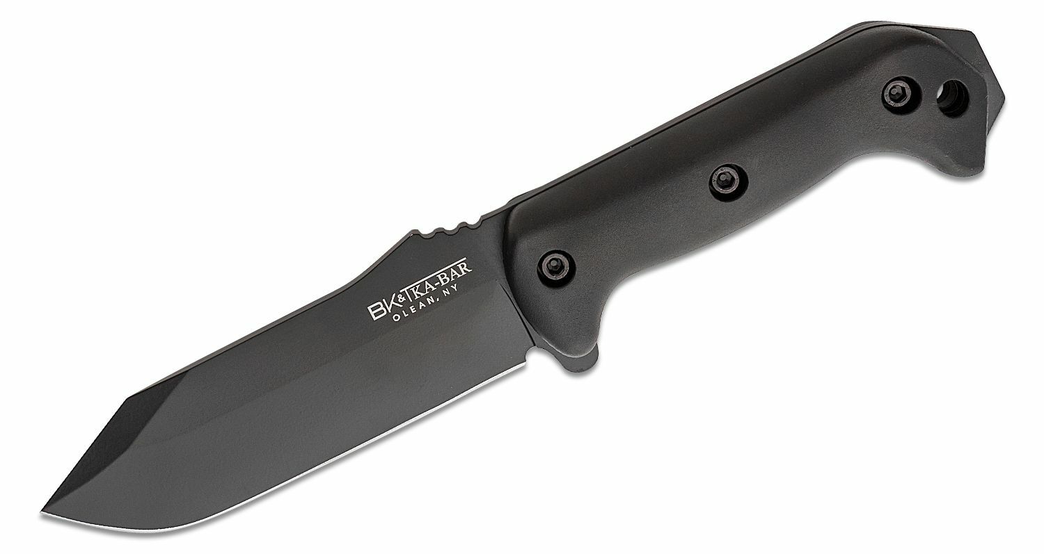 E-shop KA-BAR KB-BK10 BECKER CREWMAN nôž na prežitie 14 cm, celočierny, Zytel, puzdro nylon