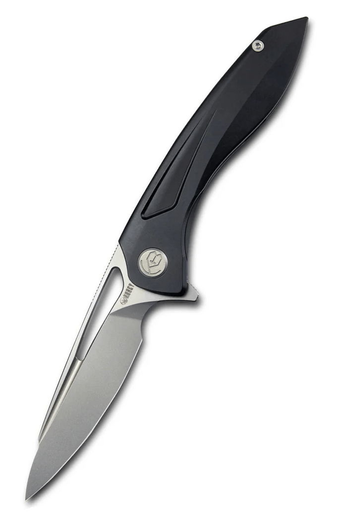 E-shop Kubey KB171G Velocé vreckový nôž 10 cm, titán, spona