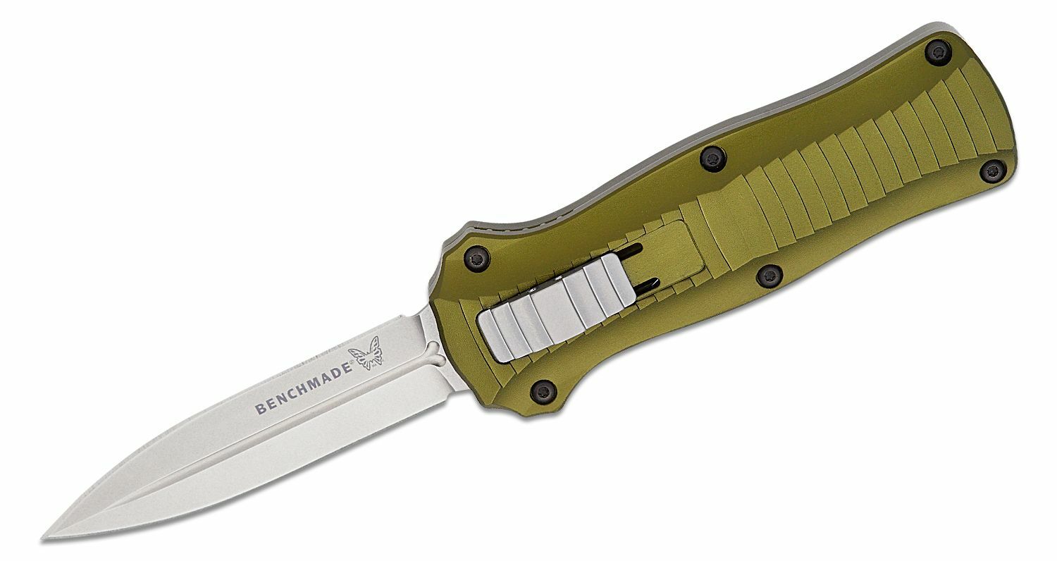 E-shop Benchmade 3350-2302 Mini Infidel Woodland Green vyskakovací nôž 7,9cm, zelená, hliník, limit. edícia