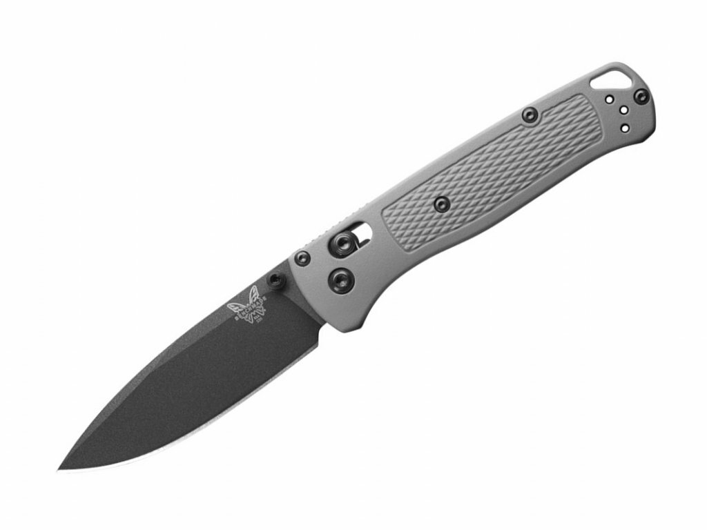 E-shop Benchmade 535BK-08 Bugout Storm Gray vreckový nôž 8,2 cm, šedá, Grivory