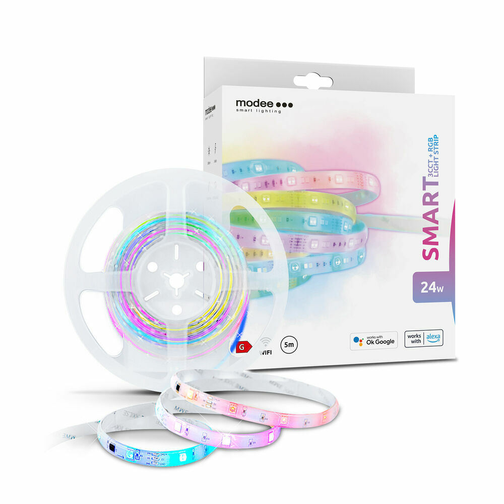 E-shop Modee Lighting Smart LED pás Tuya WiFi, farebný, 3,4W/m (MSL-LS24W5MRGB)