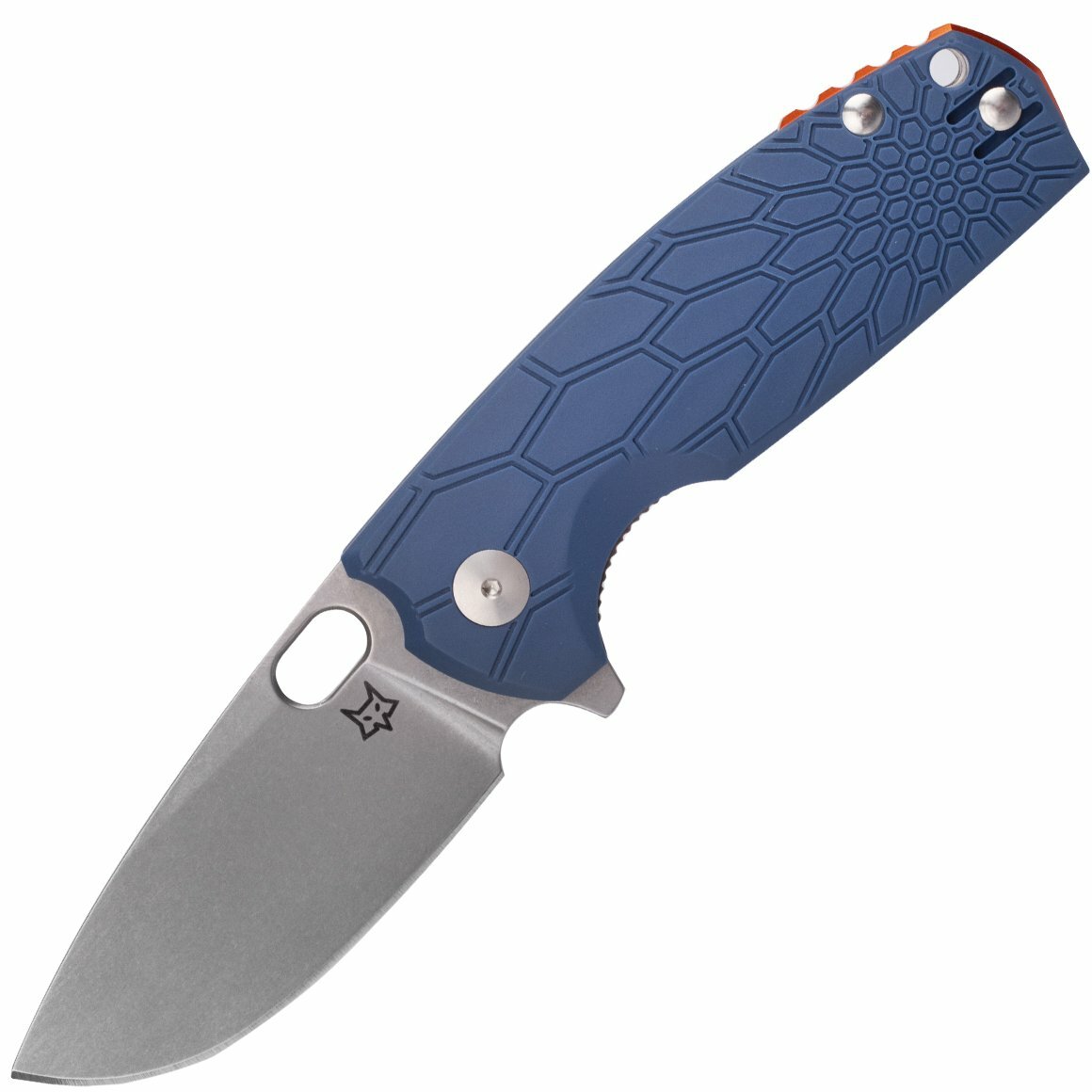 E-shop FOX knives FX-604 BL CORE všestranný vreckový nôž 8 cm, Stonewash, modrá, FRN