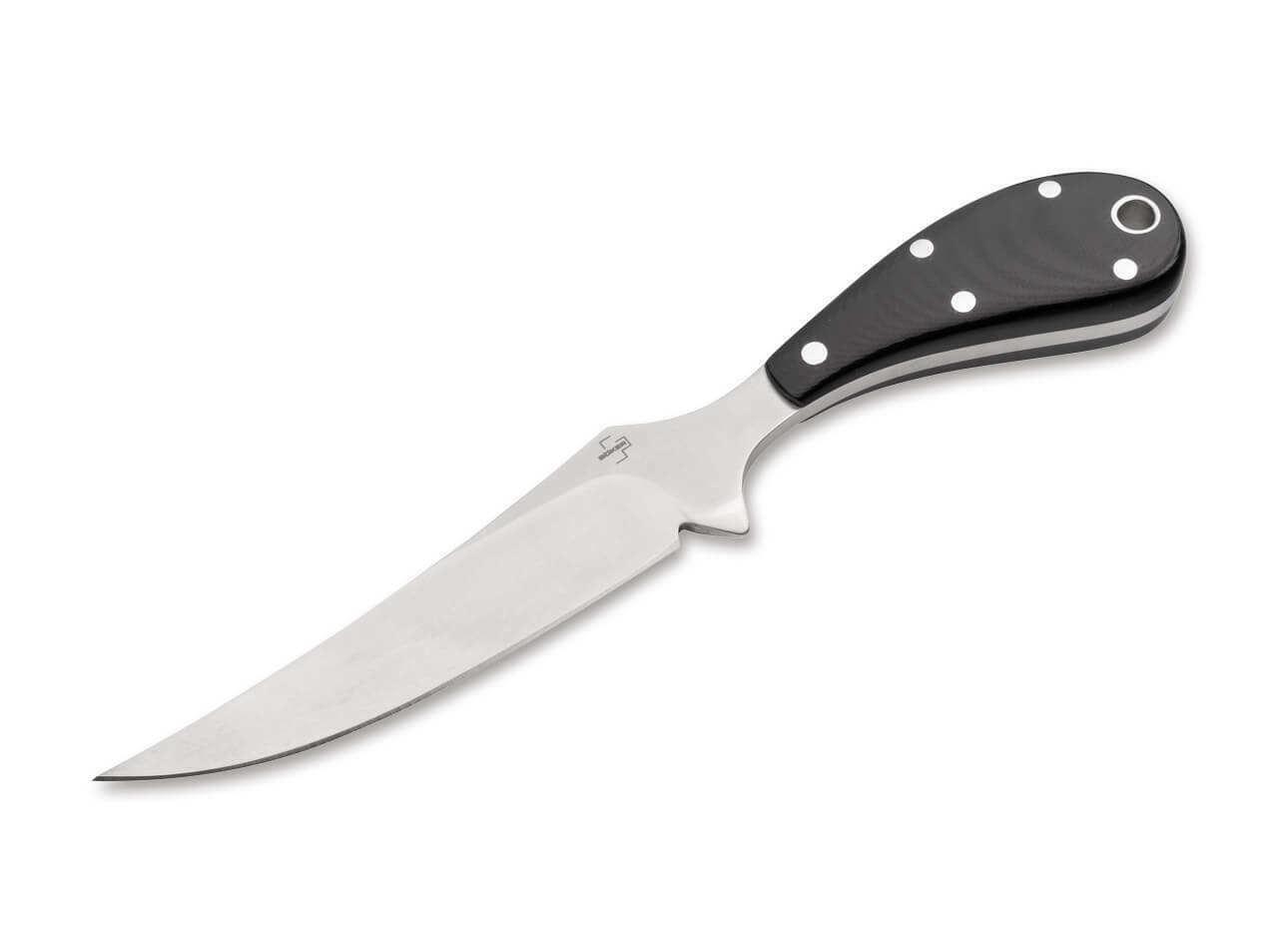 E-shop Böker Plus 02BO077 Epic všestranný nôž 9,4 cm, čierna, G10, puzdro Kydex, adaptér na opasok