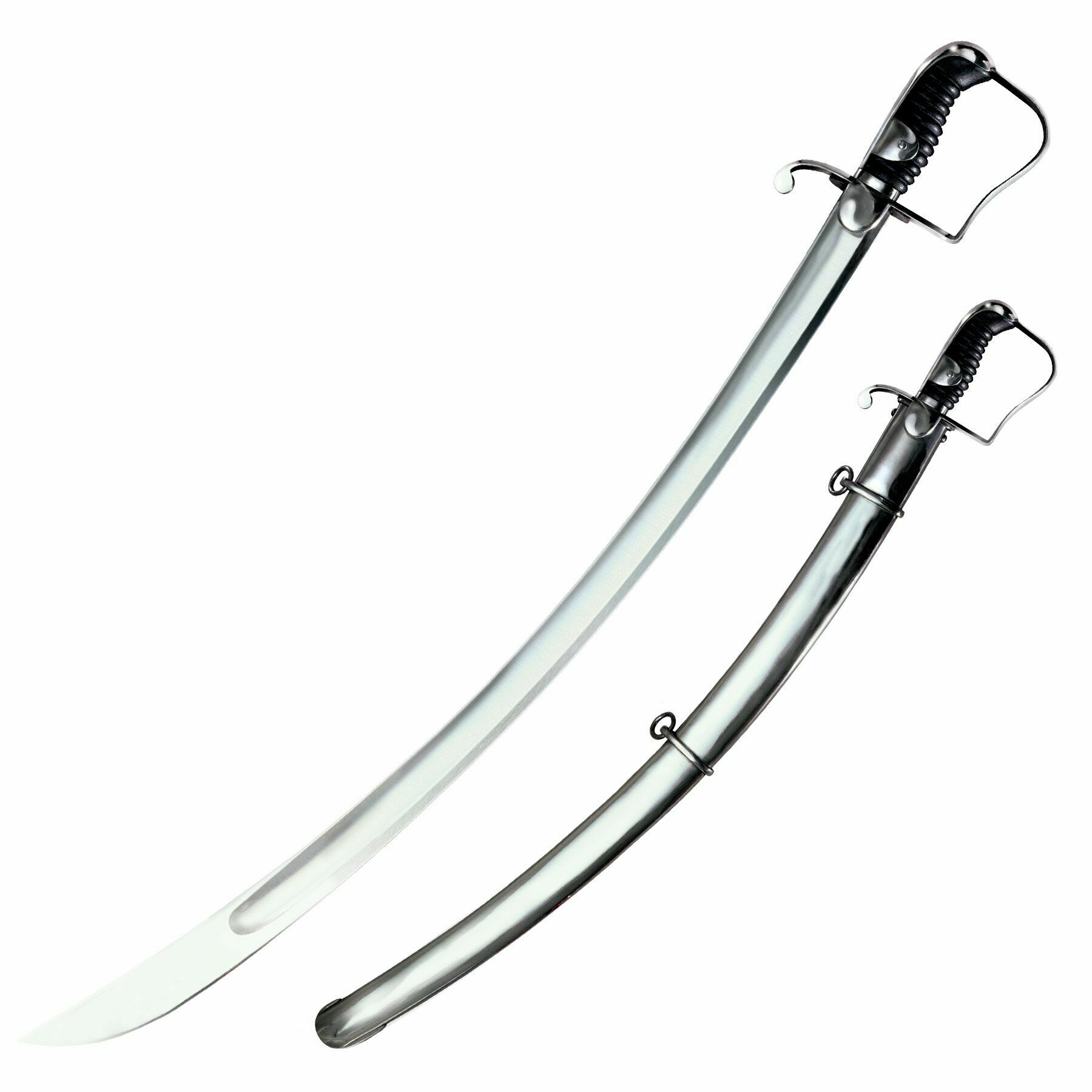 E-shop Cold Steel 88SS 1796 Light Cavalry Saber (Steel Scabbard) replika šable 8,3,8 cm, koža, oceľ
