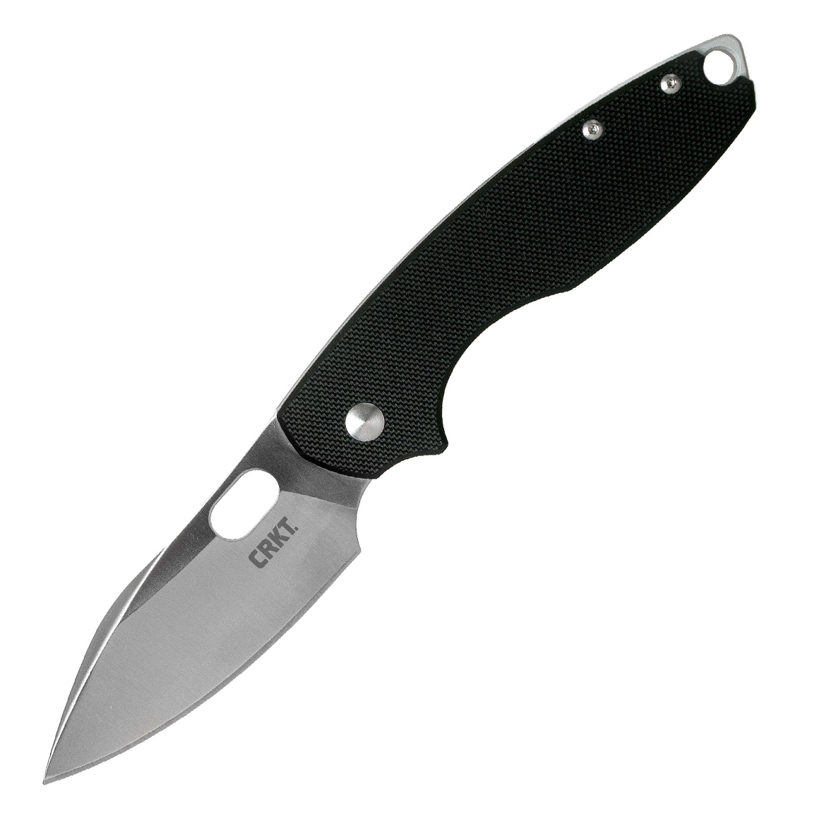 E-shop CRKT CR-5317 PILAR® III BLACK vreckový nôž 7,5 cm, čierna, G10