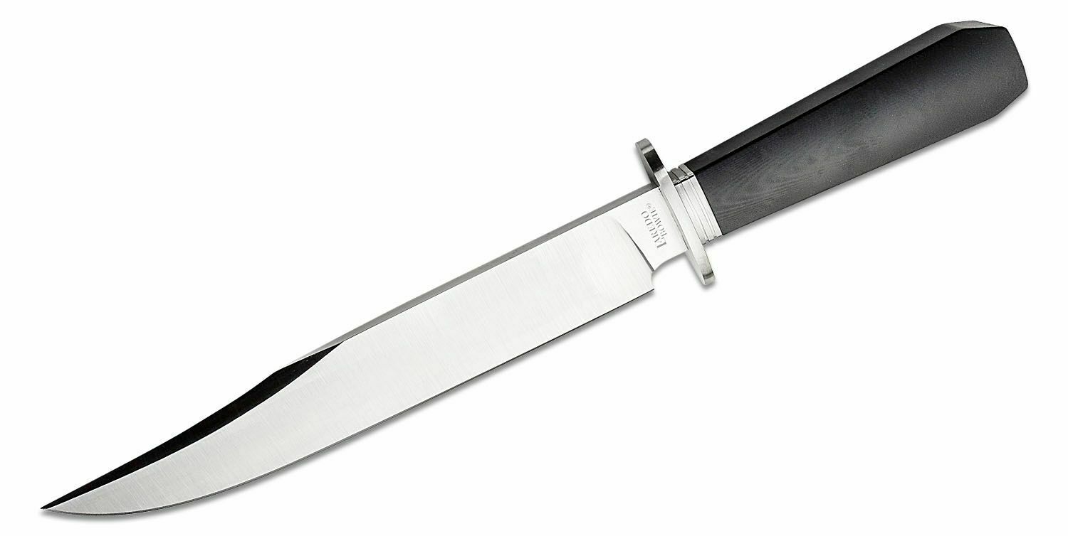 Cold Steel 16DL Laredo Bowie lovecký nôž 26,6 cm, čierna, G10, puzdro Secure-Ex