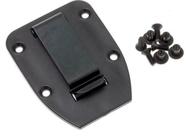 E-shop ESEE ESEE-CLIP-PLATE 3/4 Clip Plate spona pre puzdro modelov 3 a 4, čierna