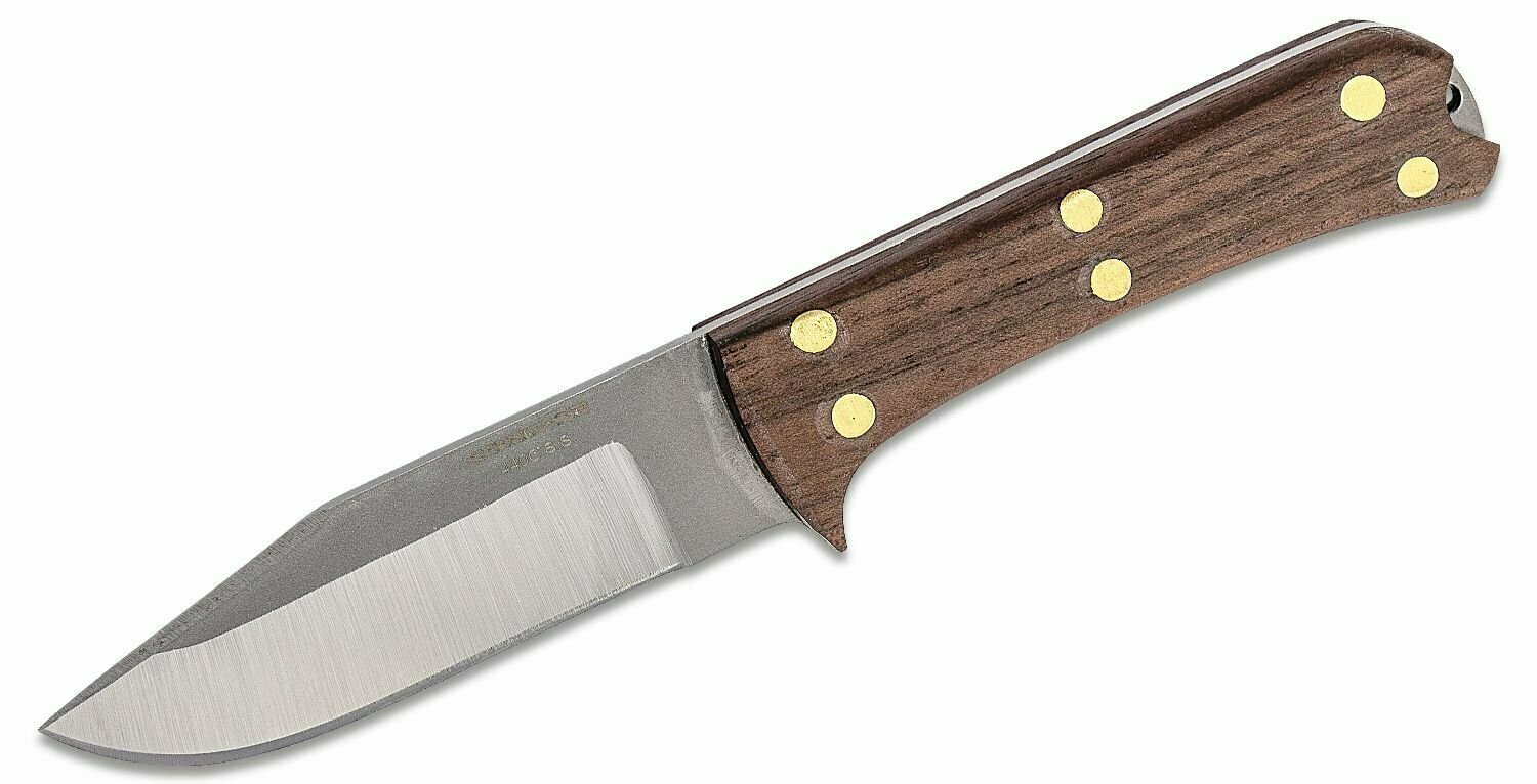 E-shop Condor CTK103-4.5-4C LIFELAND HUNTER nôž do prírody 11,4 cm, Bead Blast, orechové drevo, puzdro