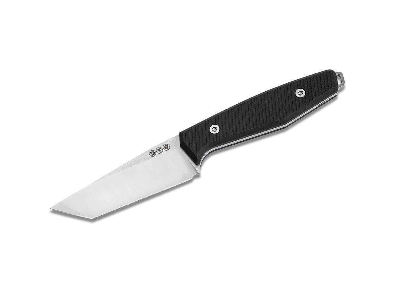E-shop Böker Manufaktur Solingen 129504 AK1 AMERICAN TANTO pevný nôž 7,6 cm, čierna, G10, Kydex