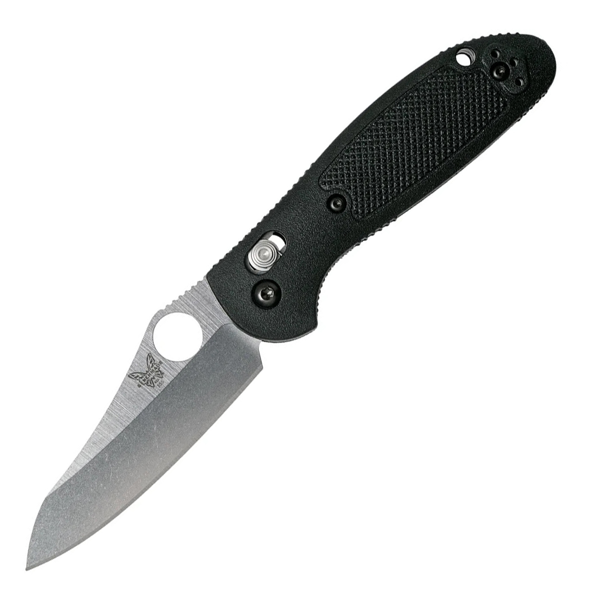 E-shop Benchmade 555-S30V Mini Griptilian vreckový nôž 7,4 cm, čierna, Noryl GTX