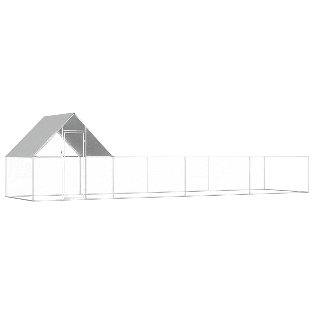 Multidom Kurín 8x2x2 m, pozinkovaná oceľ