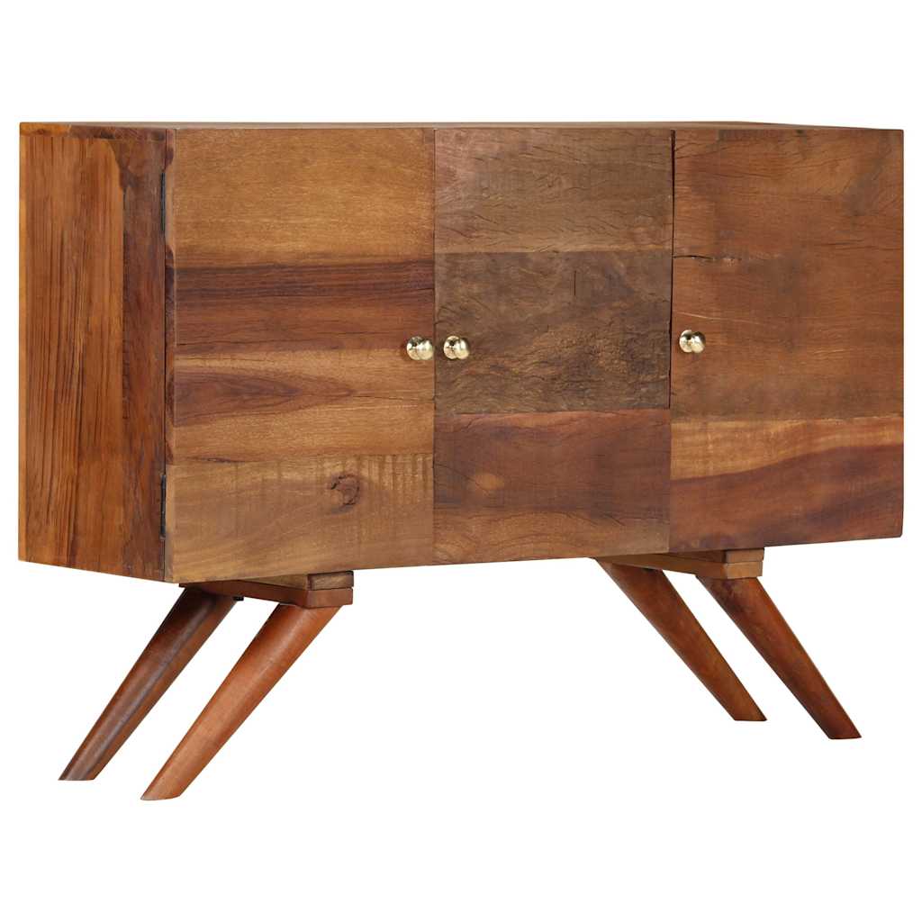E-shop Multidom Komoda, hnedá, recyklovaný masív 110x30x75 cm