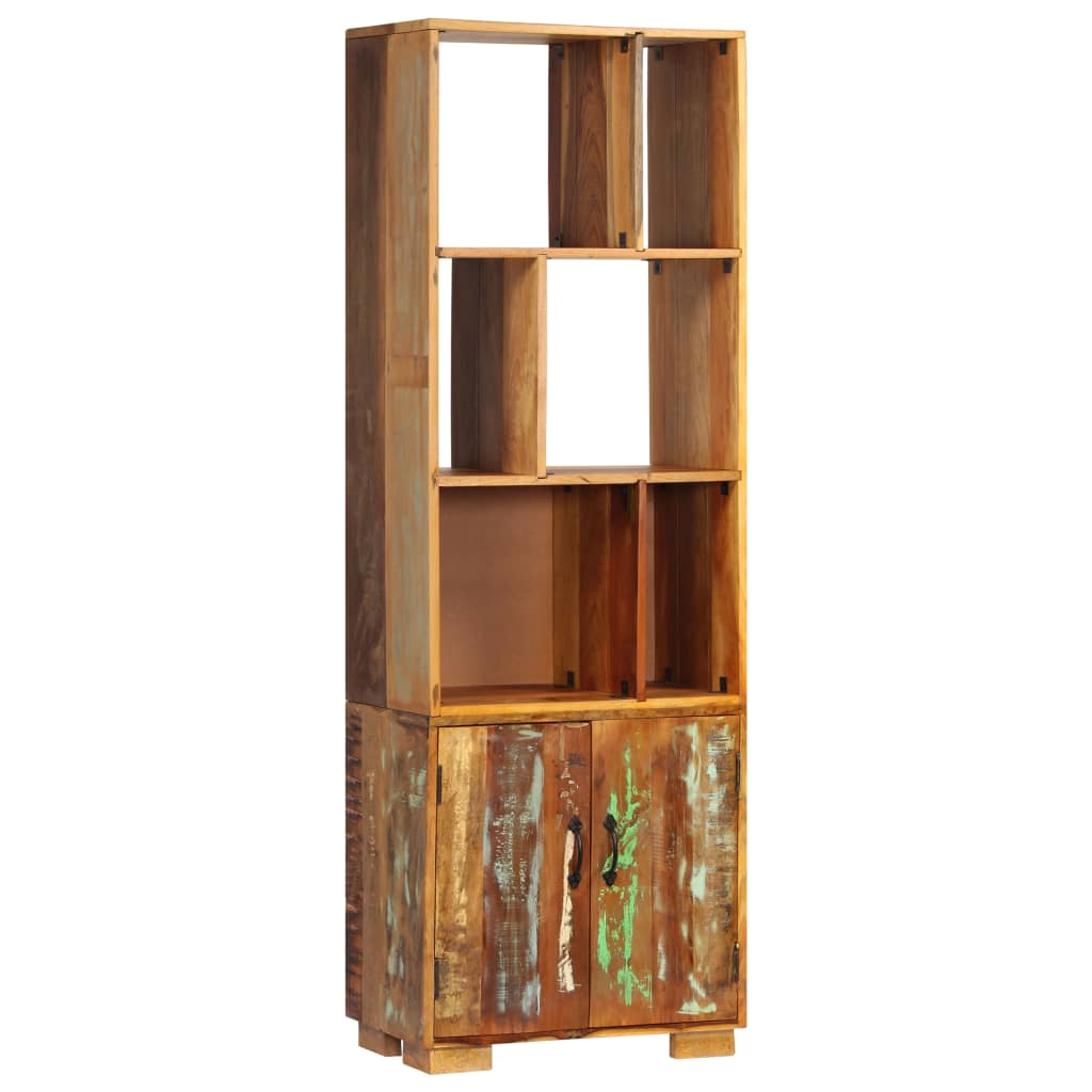 E-shop Multidom Knižnica 60x35x180 cm, recyklovaný masív