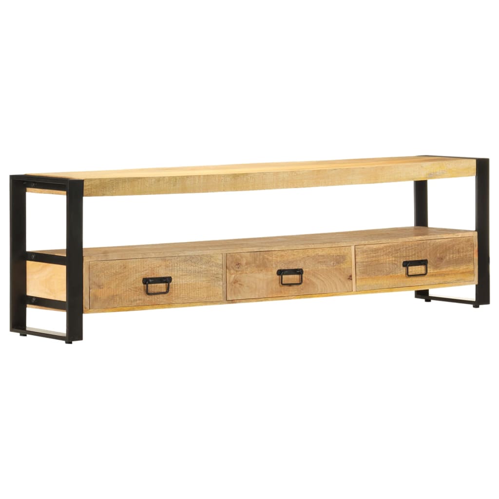 E-shop Multidom TV skrinka 150x30x45 cm masívne mangovníkové drevo