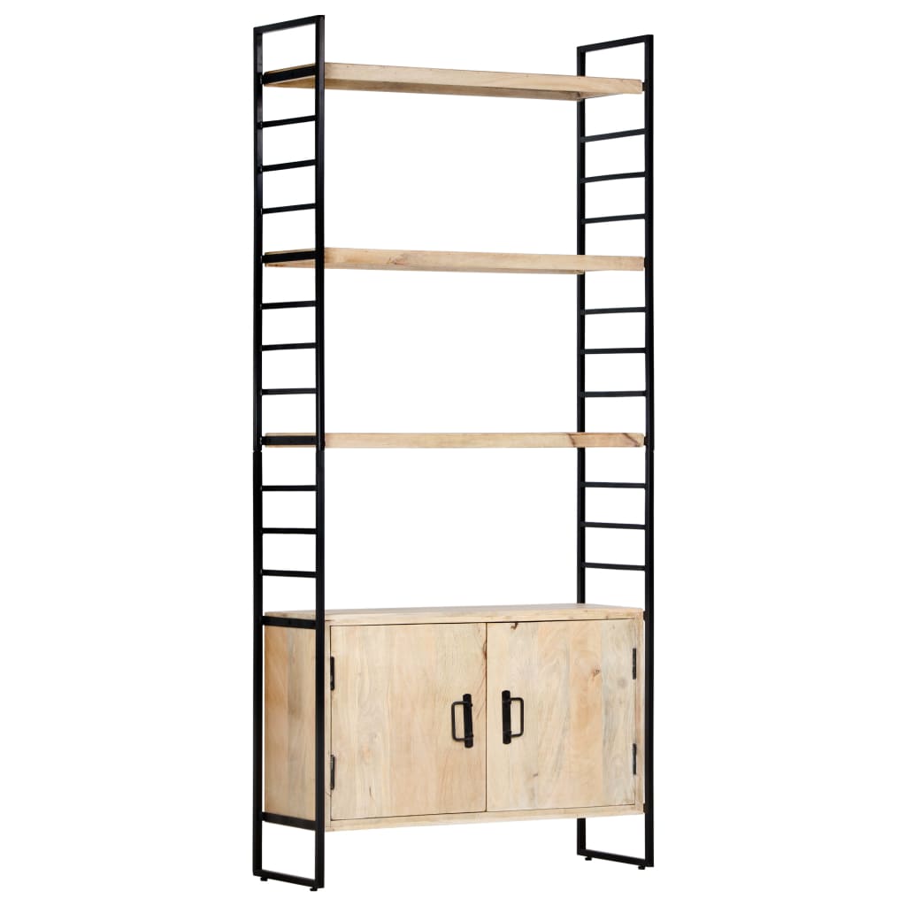 E-shop Multidom 4-poschodová knižnica 80x30x180 cm mangovníkový masív