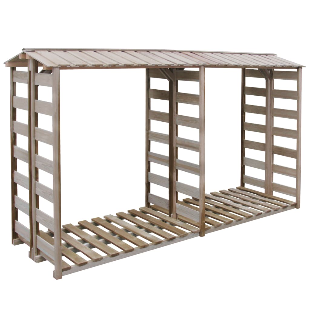 E-shop Multidom Prístrešok na drevo 300x90x176 cm, impregnovaná borovica