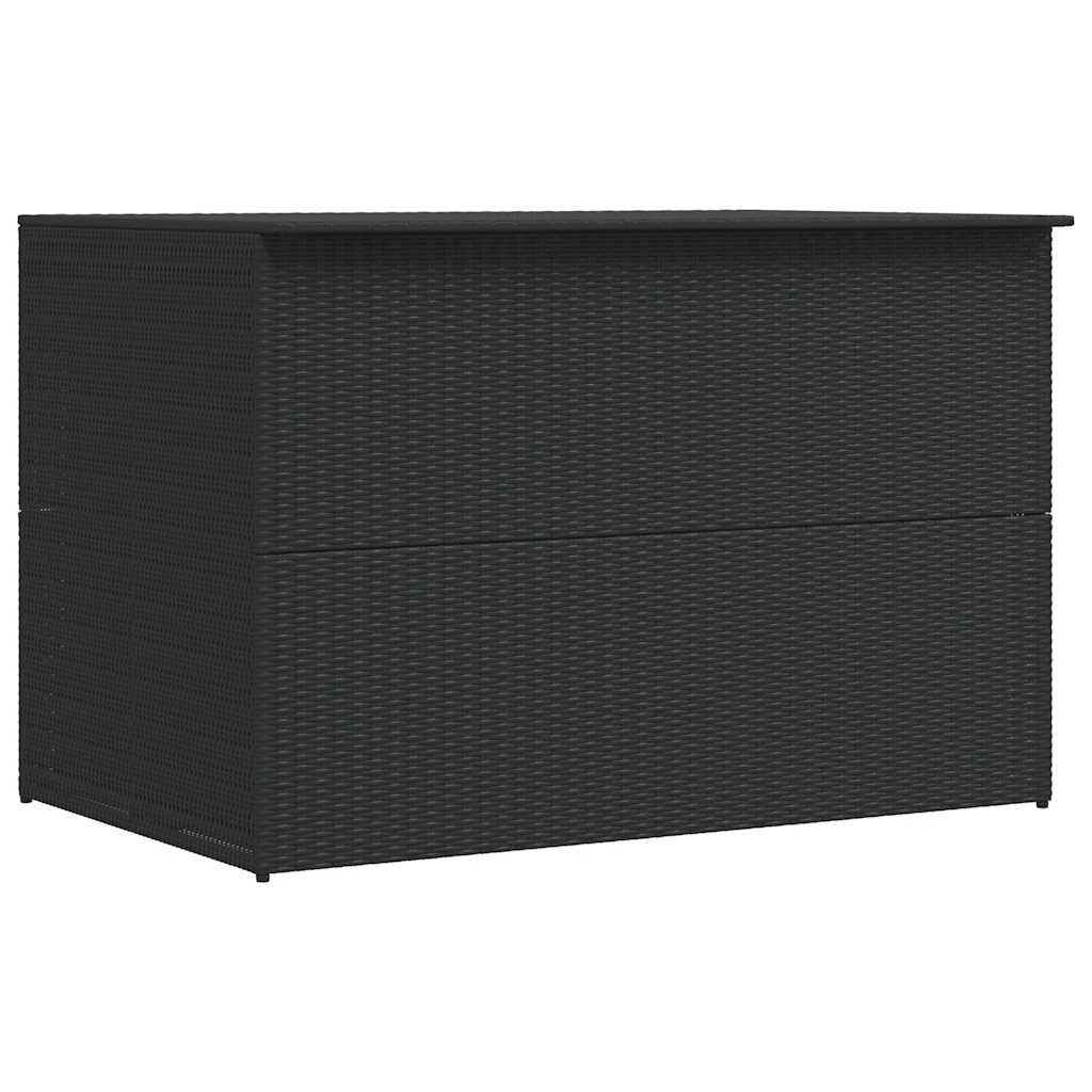 E-shop Multidom Záhradný úložný box čierny 150x100x100 cm polyratanový