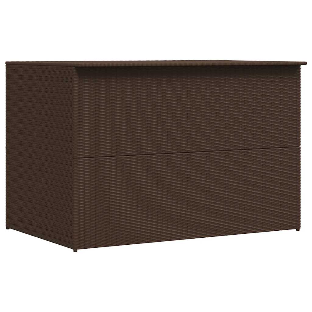 E-shop Multidom Záhradný úložný box hnedý 150x100x100 cm polyratanový