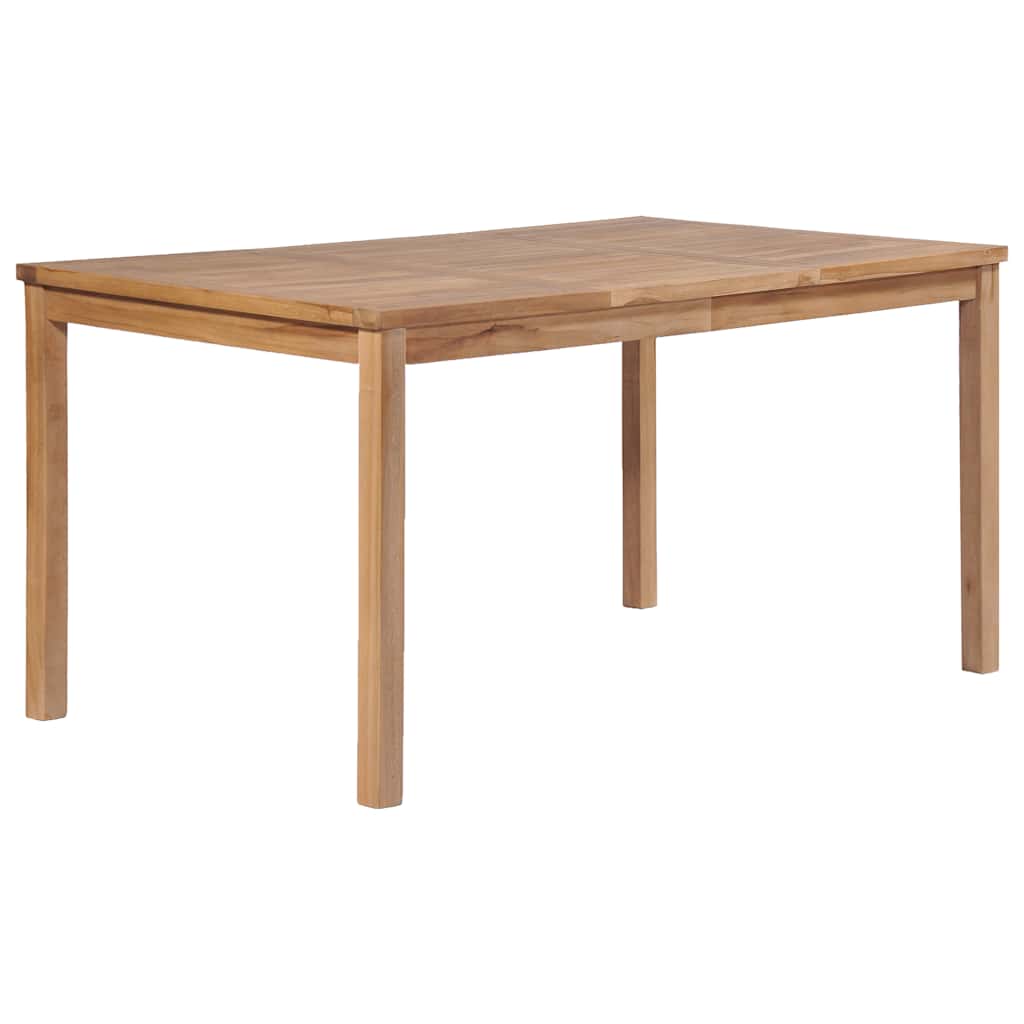 E-shop Multidom Záhradný stôl 150x90x77 cm, tíkový masív