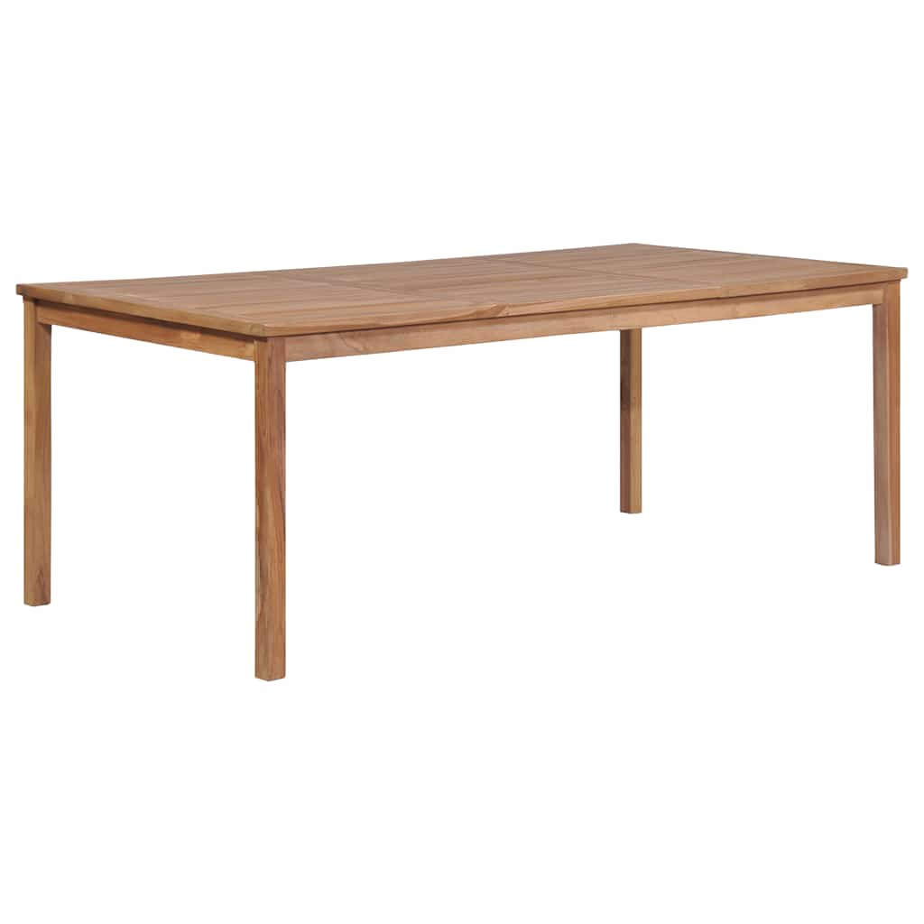 E-shop Multidom Záhradný stôl 200x100x77 cm, tíkový masív