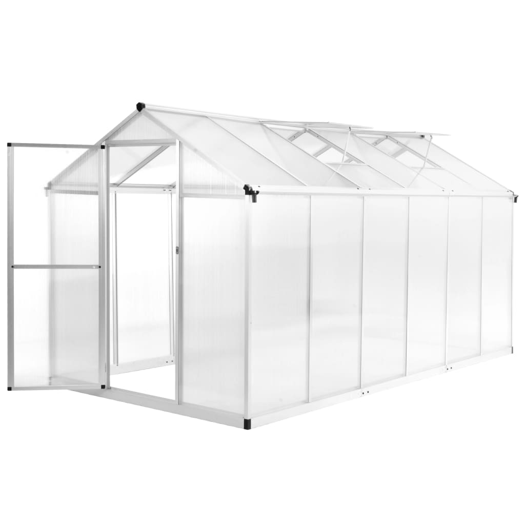 E-shop Multidom Skleník, hliník 362x190x195 cm 13,41 m³
