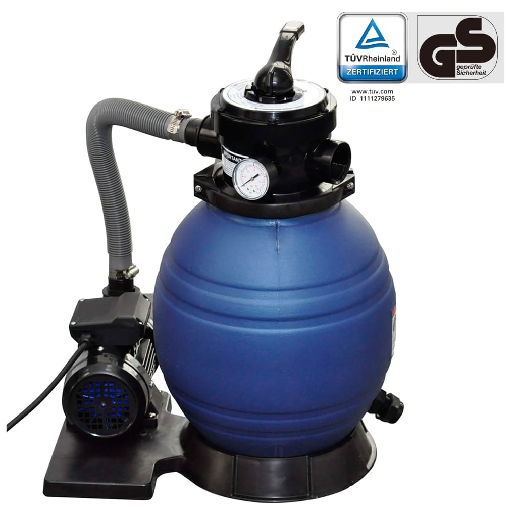 Multidom Piesková filtrácia s čerpadlom 400 W, 11000 l/h