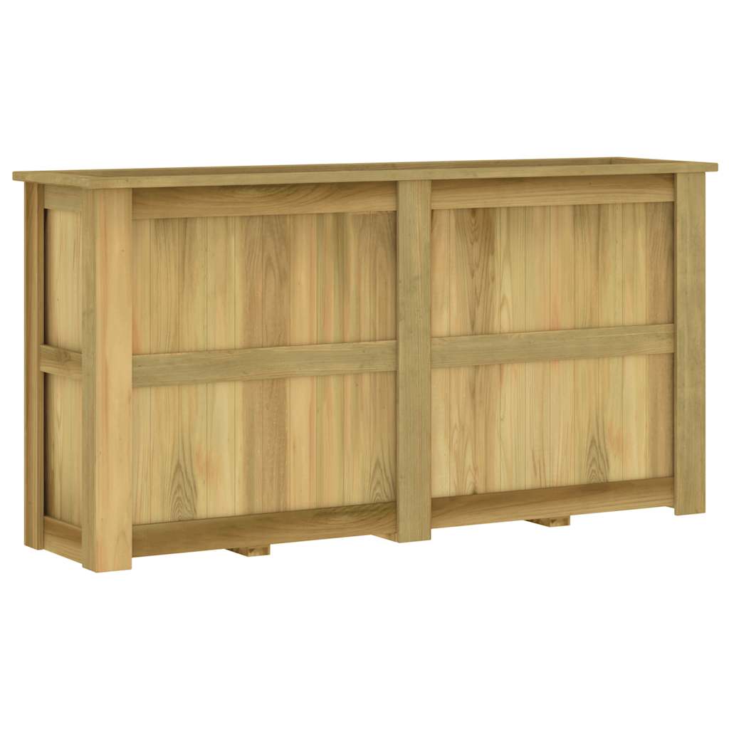 E-shop Multidom Vyvýšený záhon 196x50x100 cm, impregnovaná borovica