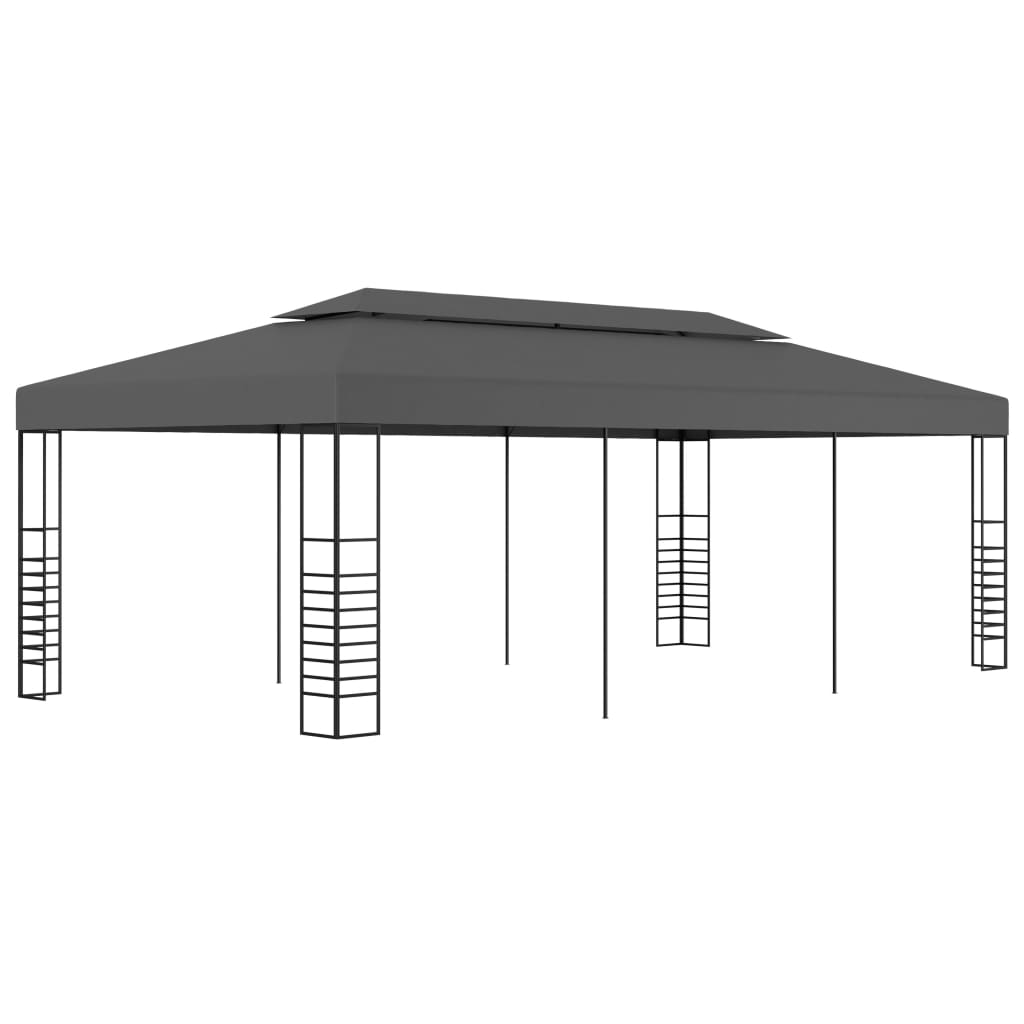 E-shop Multidom Záhradný altánok/stan 3x6 m, antracitový
