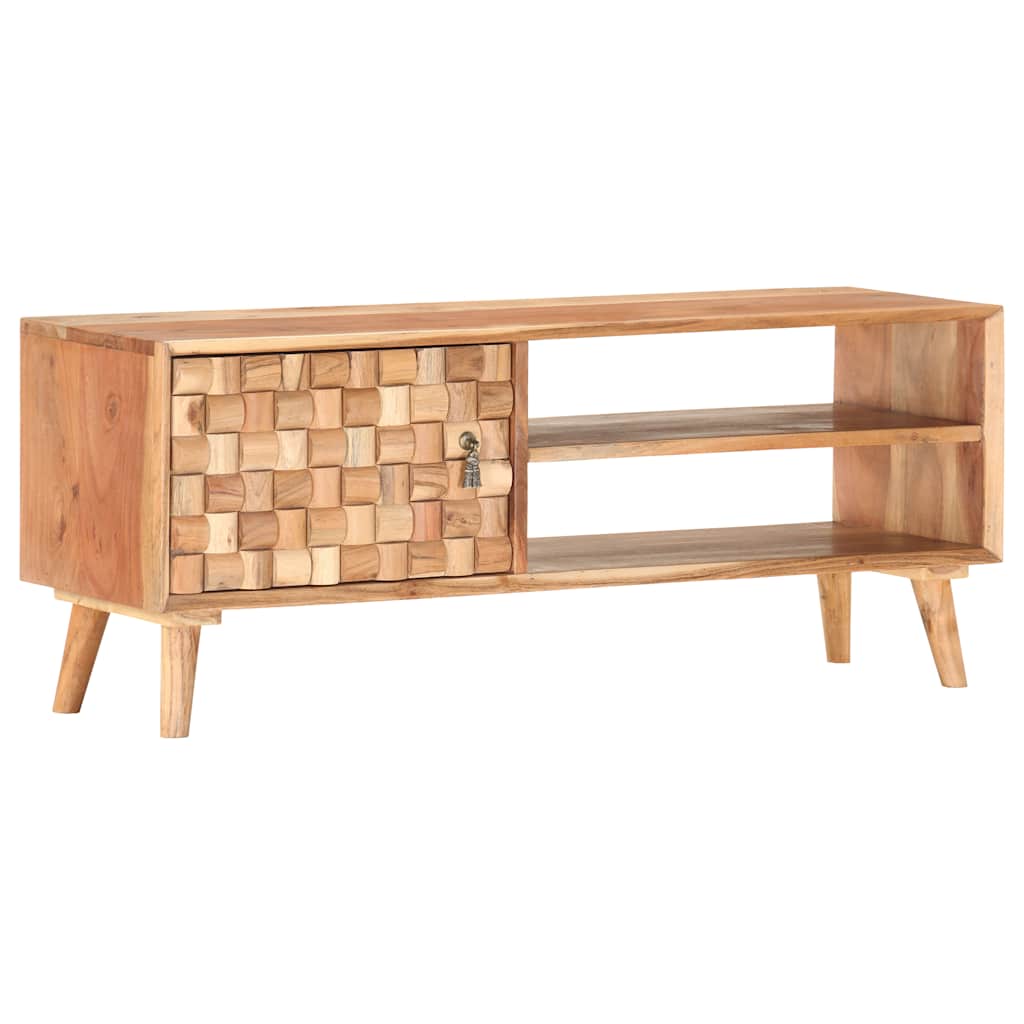 E-shop Multidom TV skrinka 100x30x40 cm masívne akáciové drevo