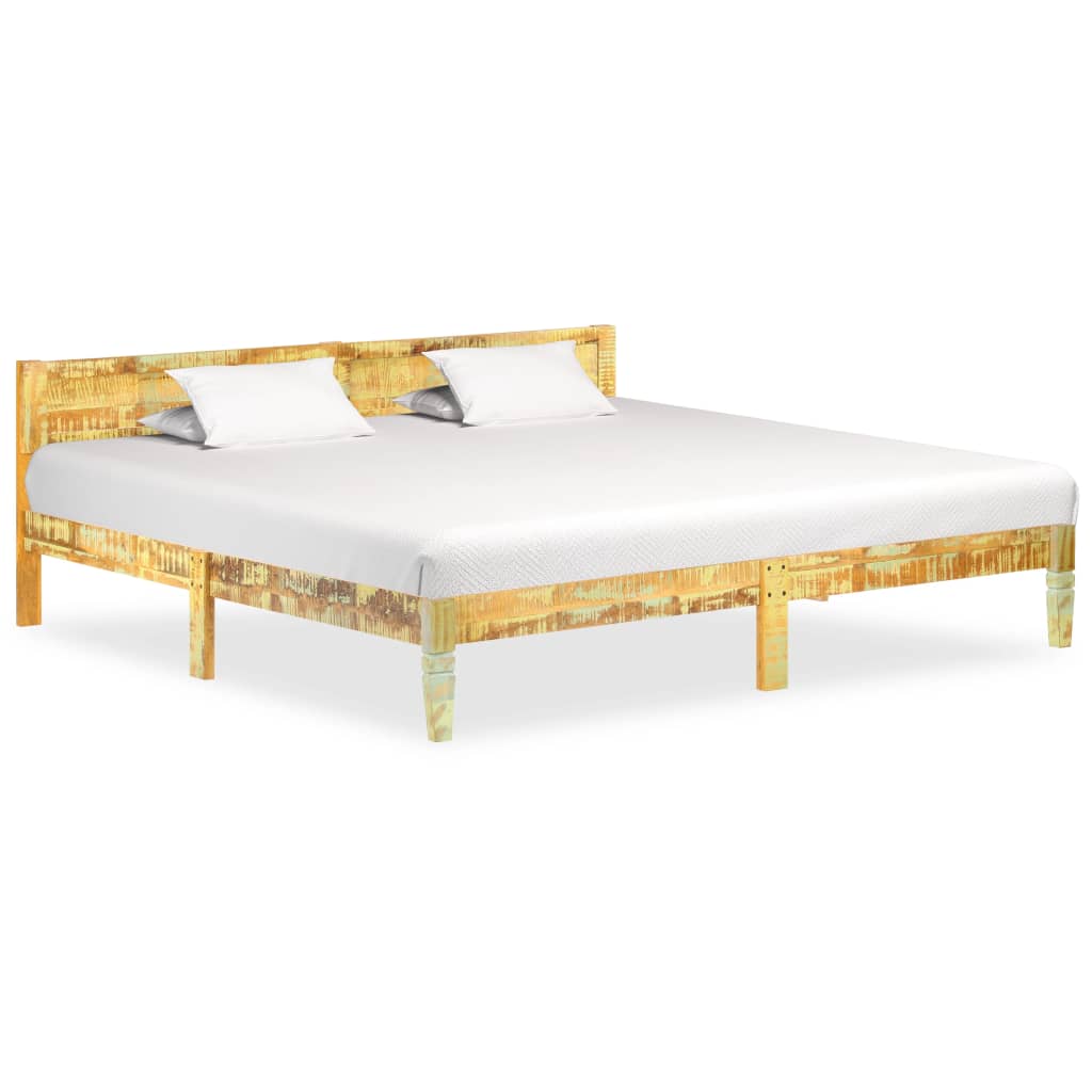 E-shop Multidom Posteľný rám, recyklovaný masív 200x200 cm