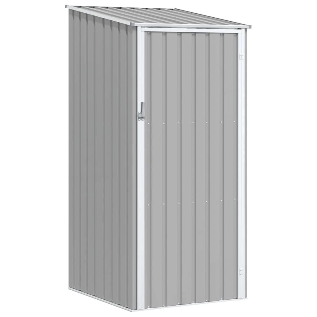 E-shop Multidom Záhradná kôlňa sivá 87x98x159 cm pozinkovaná oceľ