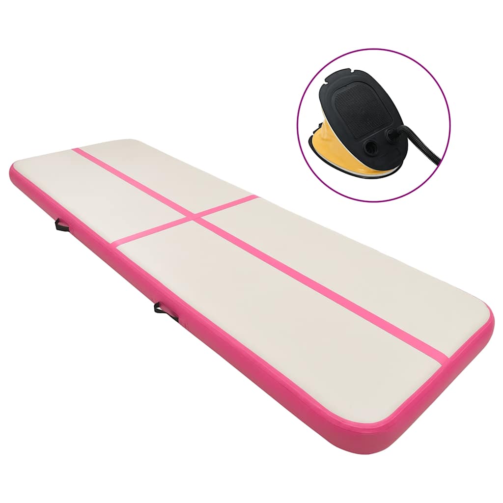 E-shop Multidom Nafukovacia žinenka s pumpou 300x100x20 cm, PVC, ružová