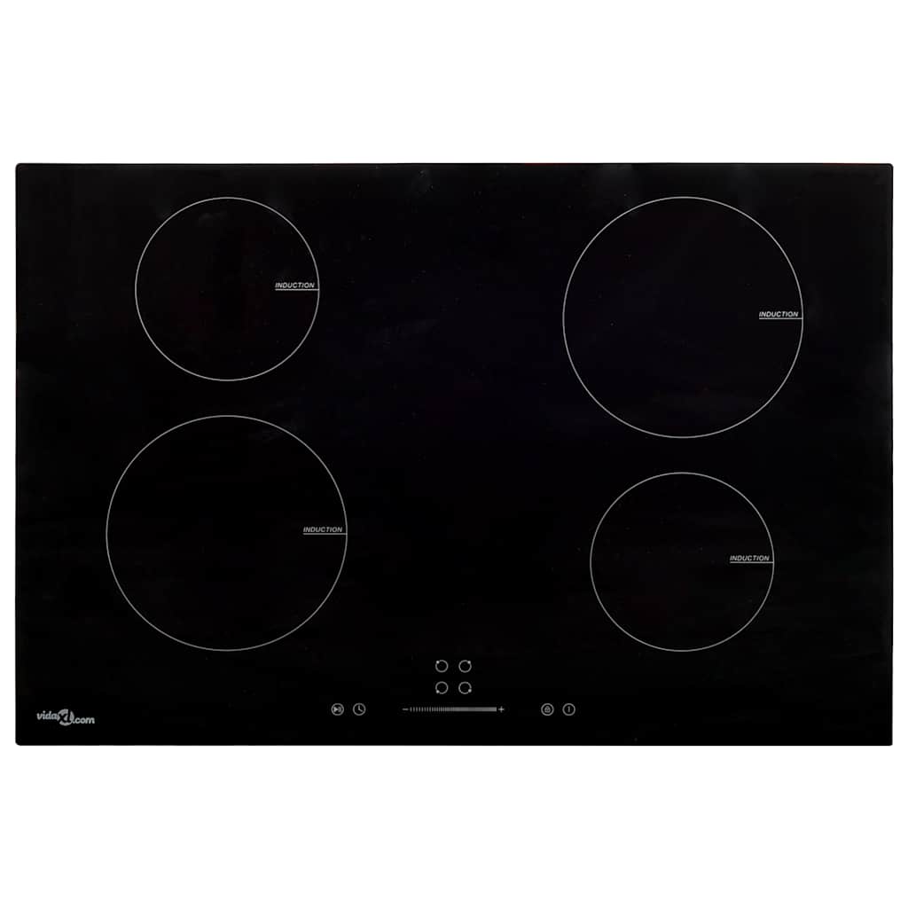 E-shop Multidom Indukčná varná doska, 4 platničky, dotyková, sklo 77 cm 7000 W