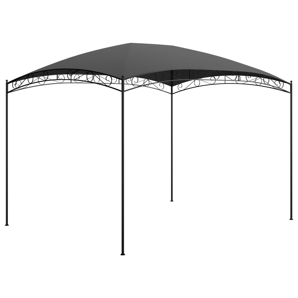 Multidom Altánok 3x4x2,65 m antracitový 180 g/m²