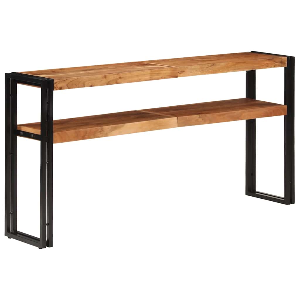 E-shop Multidom Konzolový stolík 150x30x75 cm masívne akáciové drevo